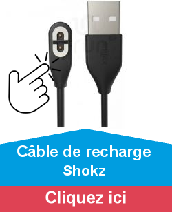 Cble de recharge Shokz