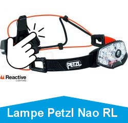 Lampe Petzl Nao RL