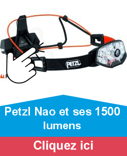 Petzl Nao et ses 1500 lumens