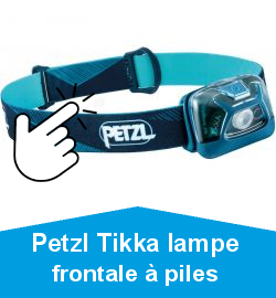 Petzl Tikka lampe frontale  piles