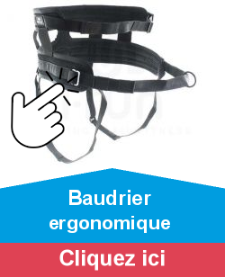 Baudrier ergonomique