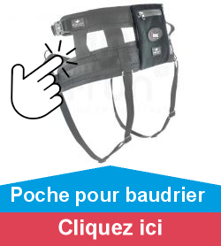 Poche pour baudrier