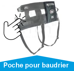 Poche pour baudrier