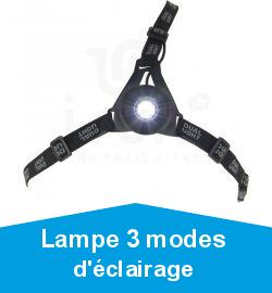 Lampe 3 modes d'éclairage