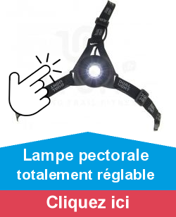 Lampe pectorale totalement rglable